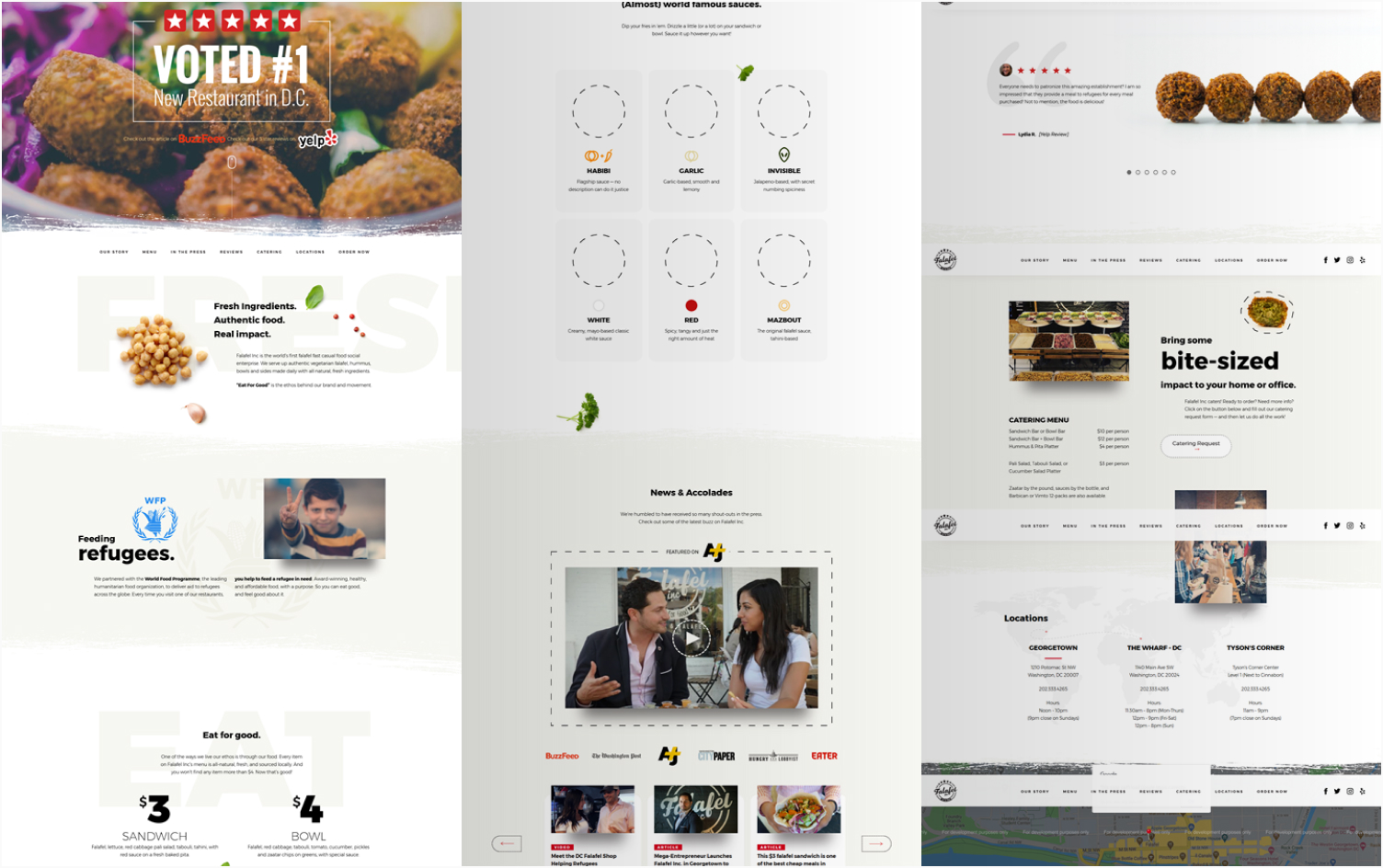 Single Page Website Inspiration [30 Examples] - Ericks Webs Design