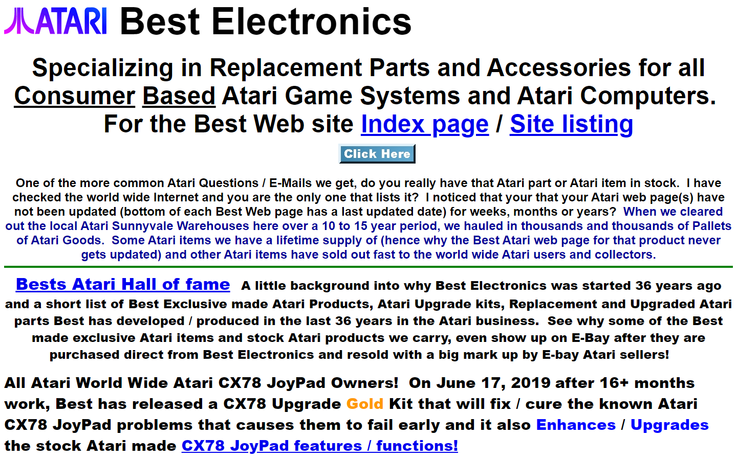 Bad Websites - The 40 Worst Websites On The Web - Ericks Webs Design
