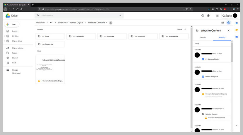 Website Content