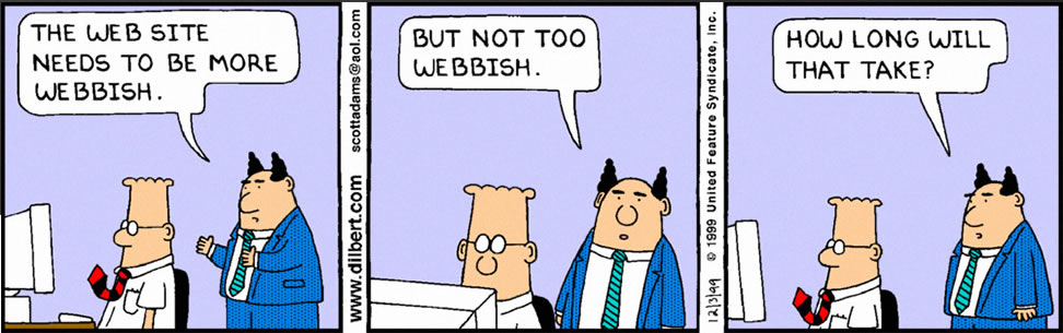 Website Redesign - The Complete Guide To Redesigning Your Website 191 Dilbert Website Redesign