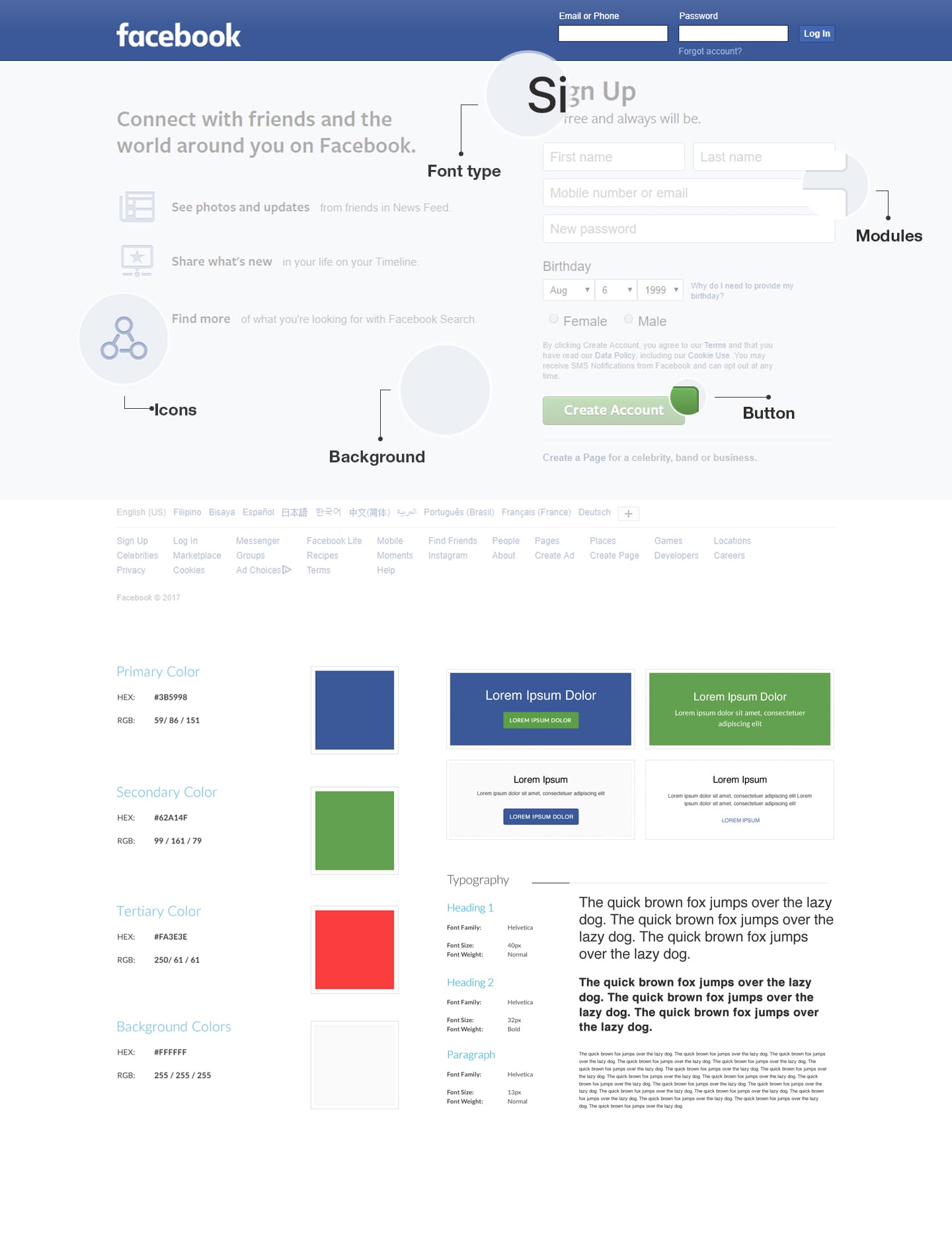 Famous Websites | Branding And Style Guides - Ericks Webs Design
