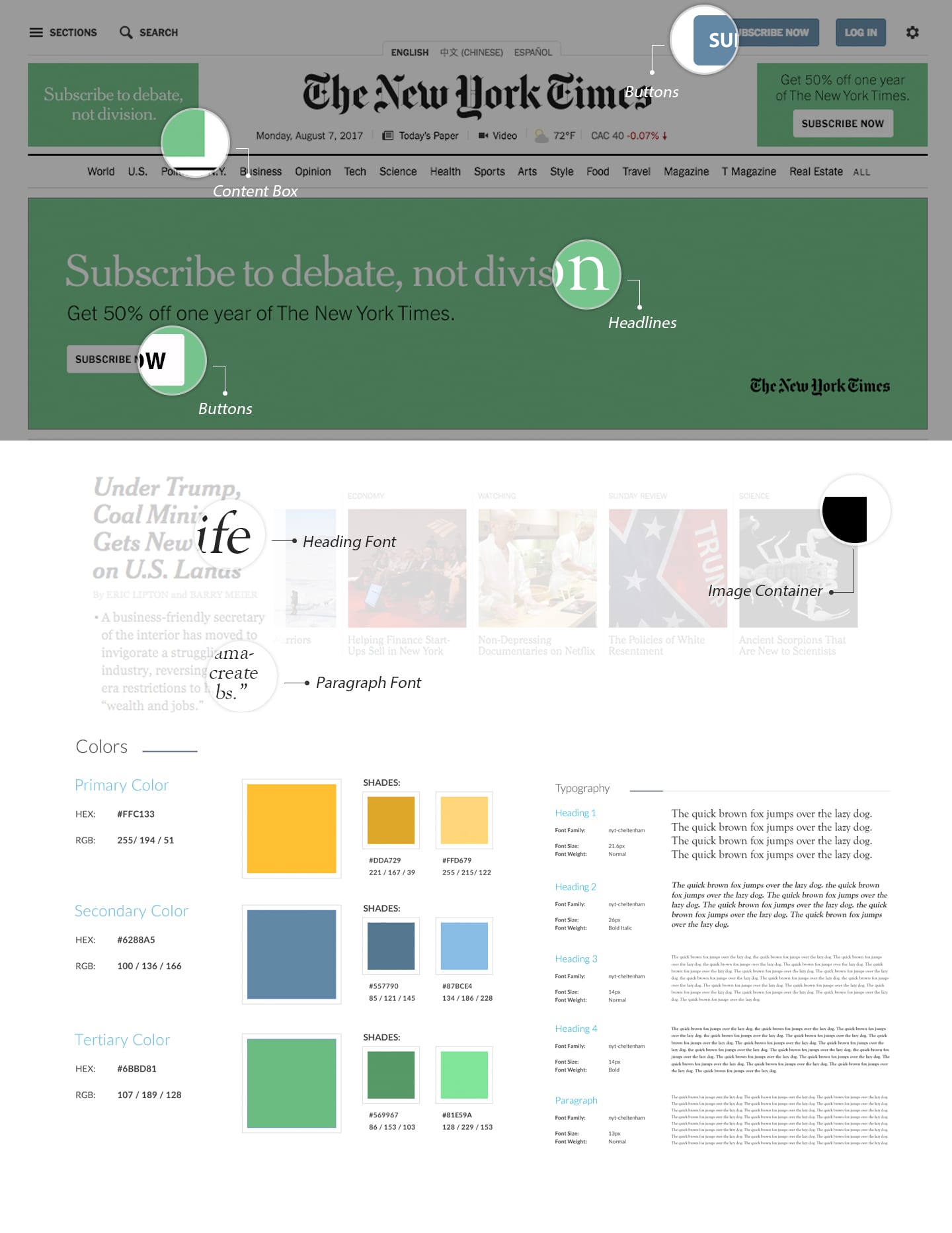 Famous Websites | Branding And Style Guides - Ericks Webs Design
