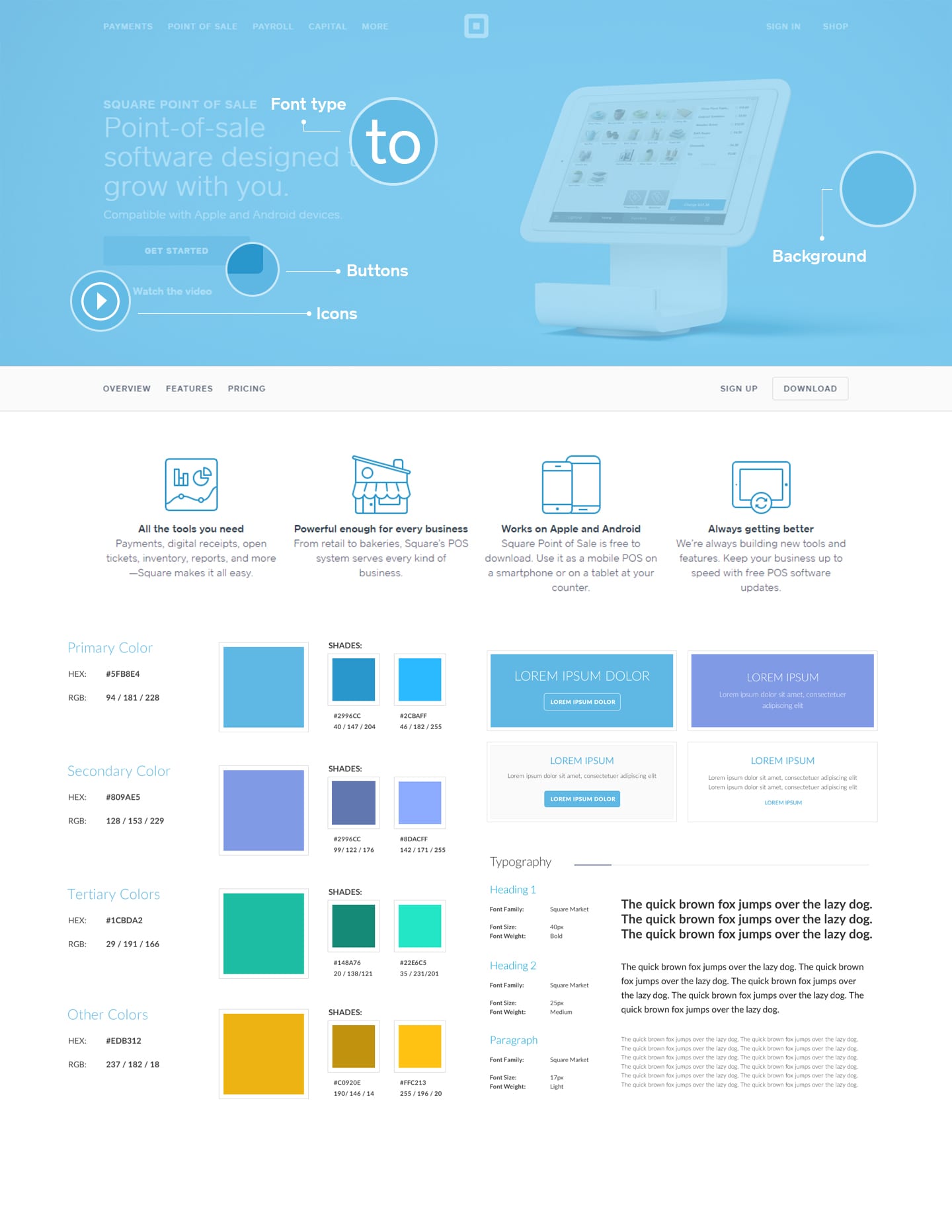 Famous Websites | Branding And Style Guides - Ericks Webs Design