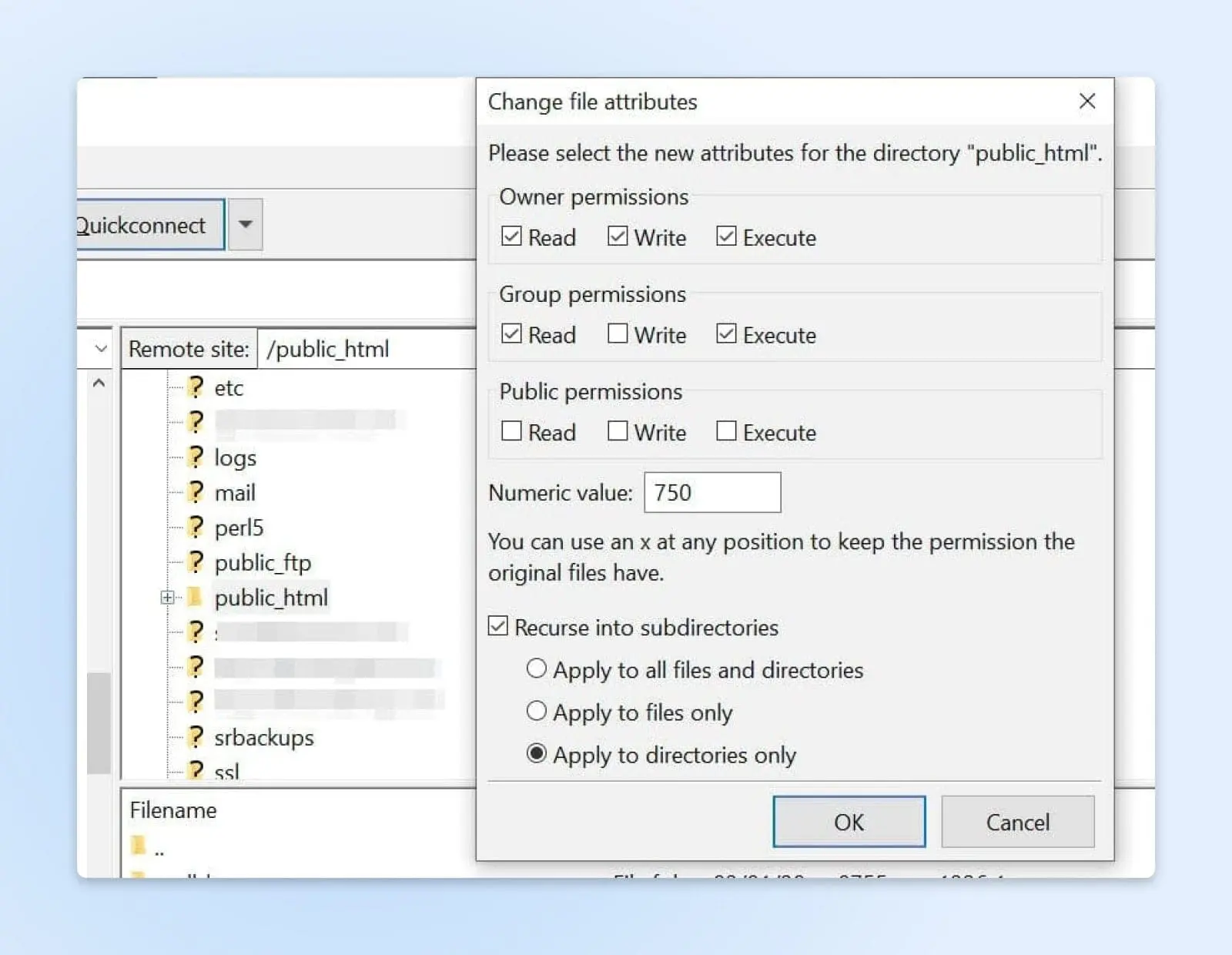 How To Fix Wordpress 403 Forbidden Error 8 File Attributes, Apply To Directories Only
