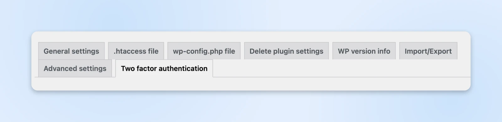 What Is A Web Application Firewall (Waf) 21 There Are Eight Tabs Of Settings To Give You Control Over Your Security