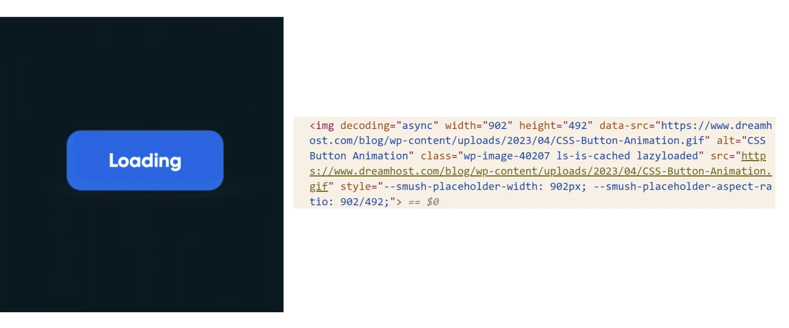 How To Create And Use Svg Files On Your Website 33 Simple Animation Of A &Quot;Loading&Quot; Button Moving Up And Down The Solid Black Background Graphic