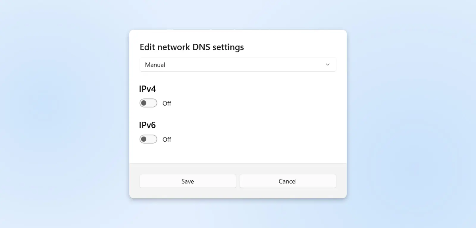 Dns Server Not Responding Error? Here'S How To Fix It (13 Ways) 15 Screenshot Of Windows Dns Settings Options To Toggle Ipv4 And Ipv6 On And Off