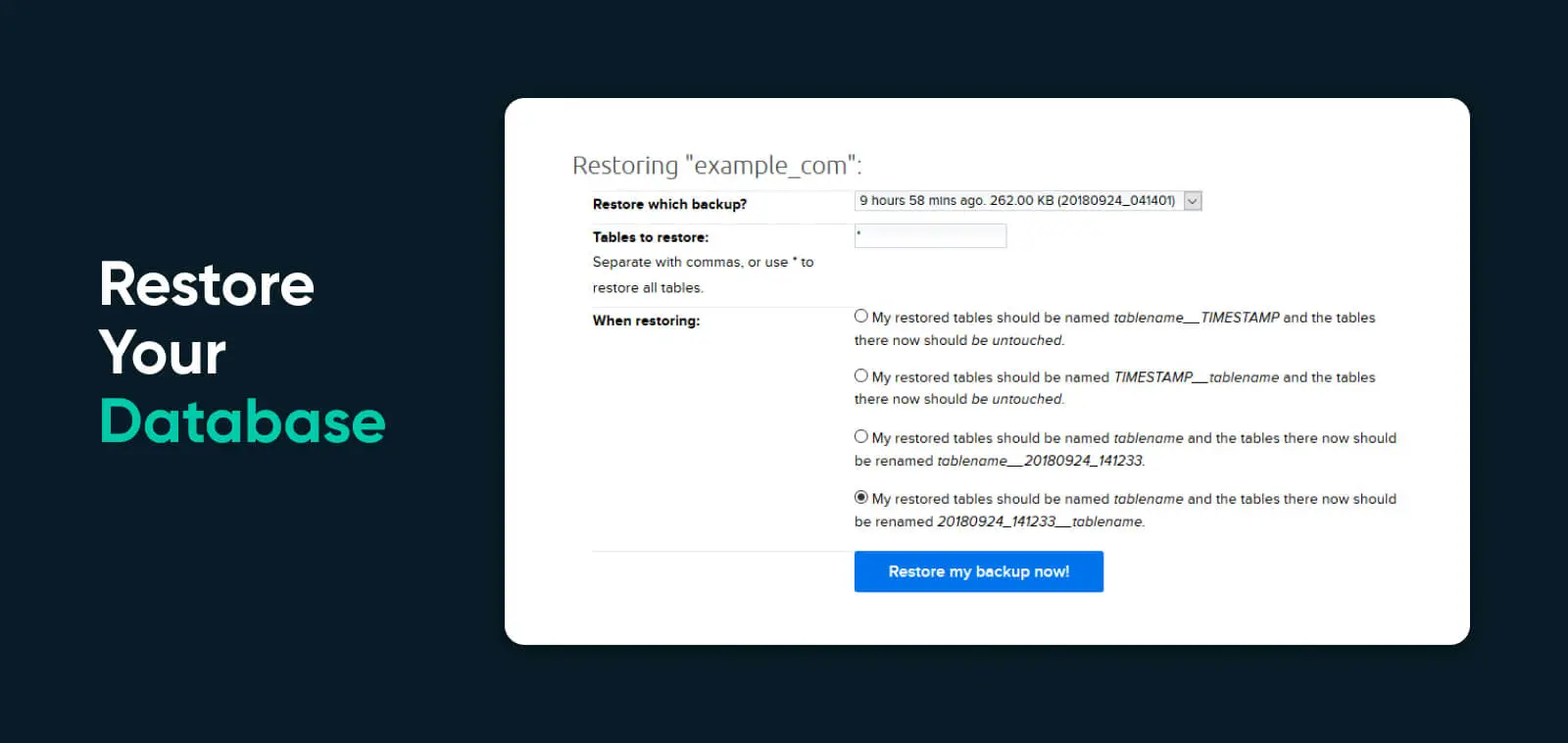 Fixing The 405 Method Not Allowed Error 19 If You Don’t Have Developer-Level Skills, You Can Try To Restoring Your Database To A Previous Version.