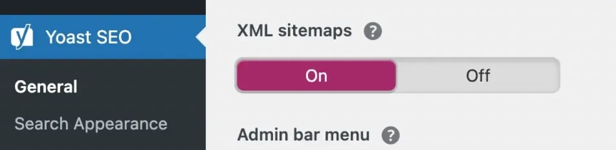Google Search Console: A Complete Beginner'S Guide 69 Close Up Of The Same Page, But Scrolled Down To Find &Quot;Xlm Sitemaps ?&Quot; With Toggle &Quot;On.&Quot;