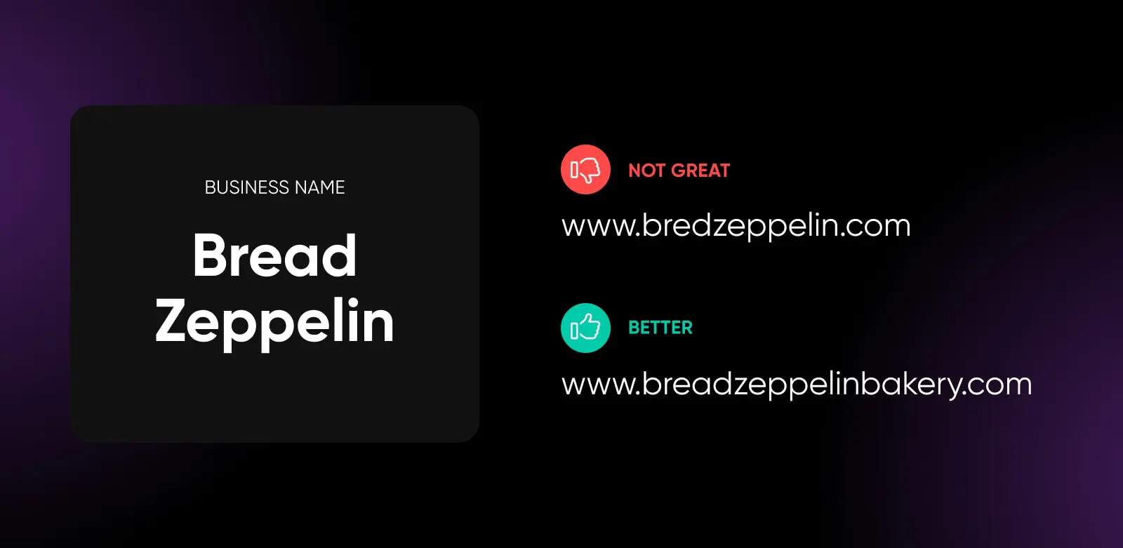How To Choose The Perfect Domain Name 7 Dreamhost Business Names Generator Shows Which Domain Is Good Or Bad
