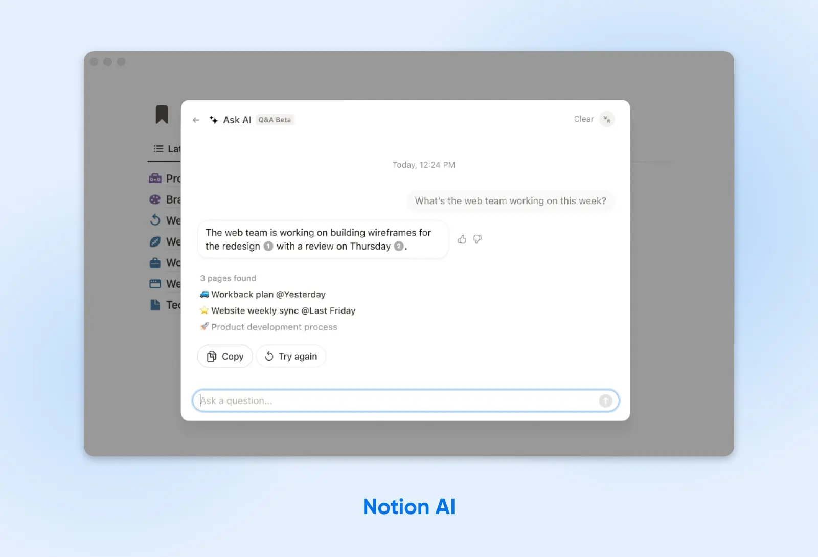 39 Ai Tools That Will Transform Your Workflow 15 Notion Ai Product Screenshot