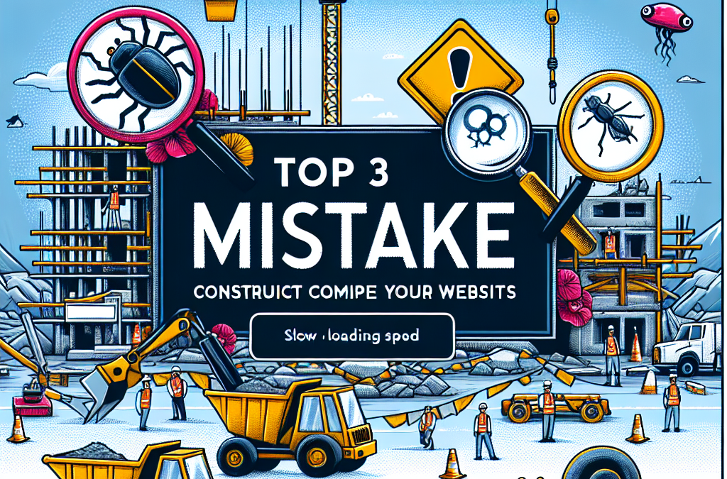 Top 3 Mistakes Construction Companies Make with Their Websites