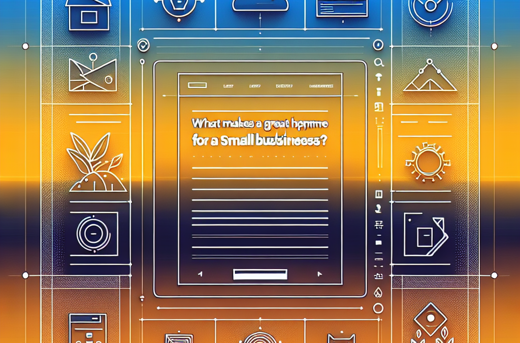 What Makes a Great Homepage for a Small Business?