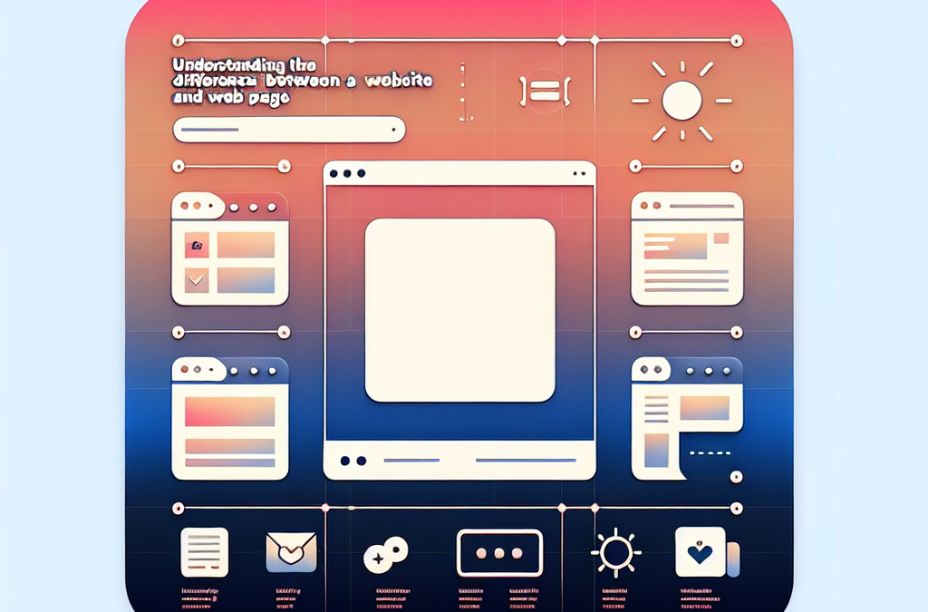 Understanding the Difference Between a Website and a Web Page