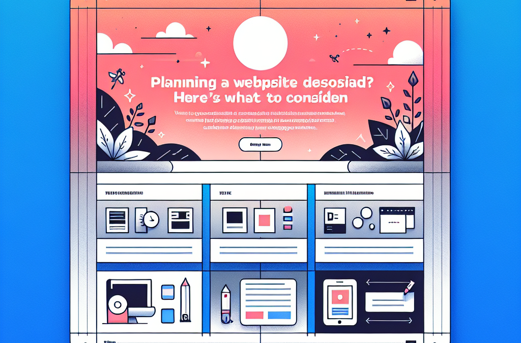 Planning a Website Redesign? Here’s What to Consider