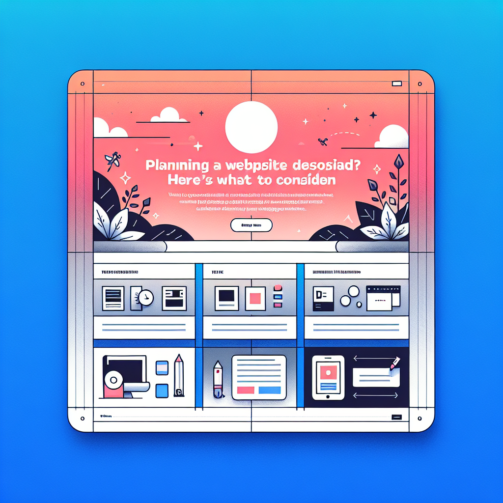 Planning a Website Redesign? Here’s What to Consider