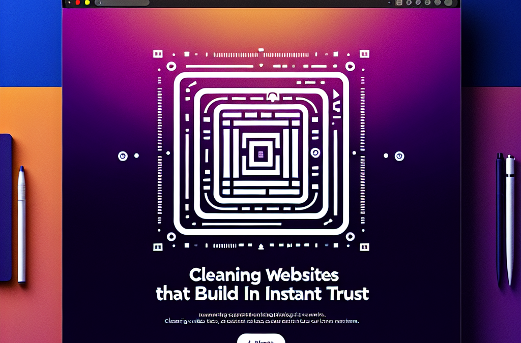 Cleaning Websites That Build Instant Trust
