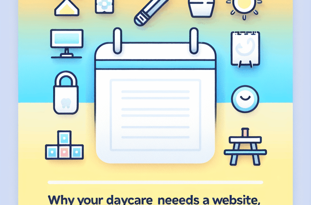Why Your Daycare Needs a Website (Even If You’re Always Booked)