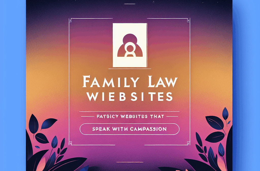 Family Law Websites That Speak with Compassion