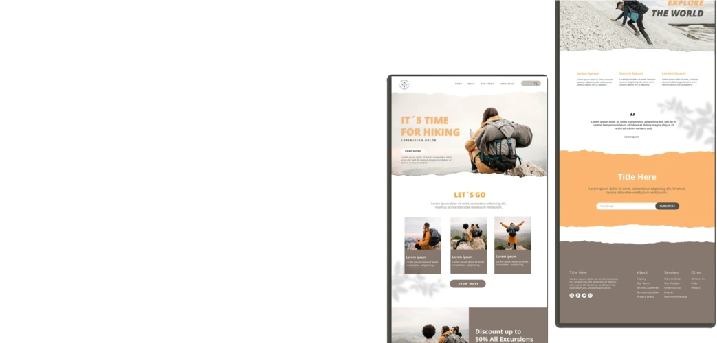 Example Website Design Portfolio