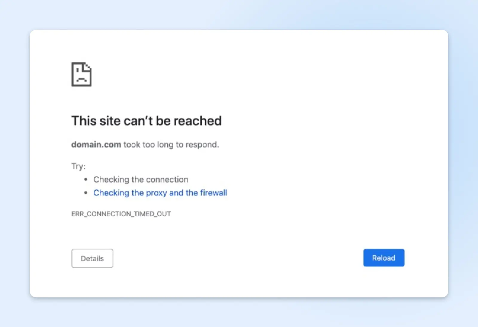 Fixing Err_Connection_Timed_Out - Dreamhost 10 What Is The Err_Connection_Timed_Out Error