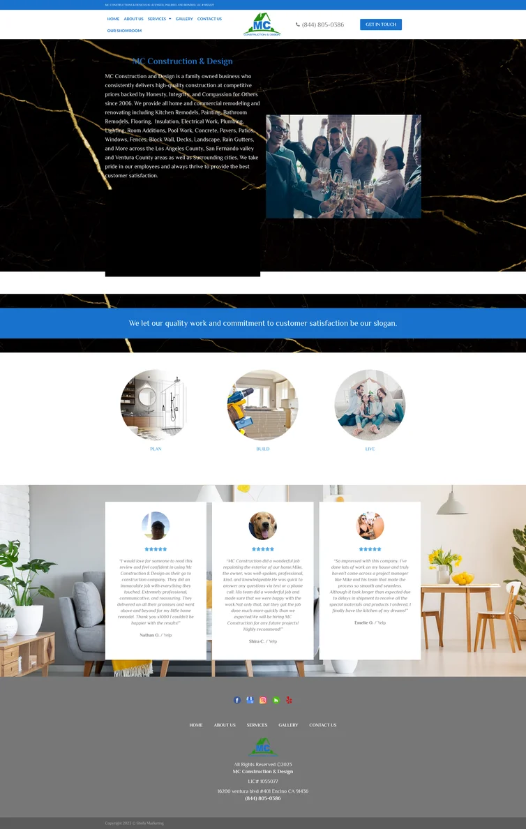 WordStream Website Example by Ericks Webs Design