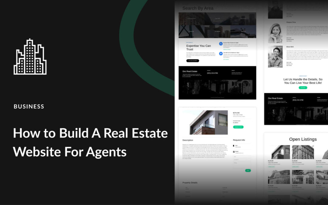 How to Build A Real Estate Agent Website to Become Profitable