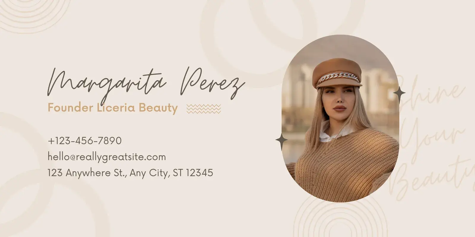 Professional Email Signature Example